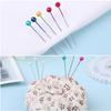 40 Pieces Sewing Pins with Ball Heads Mini Quilting Stitching Fabric Jewelry Making Needles DIY Projects Accessories