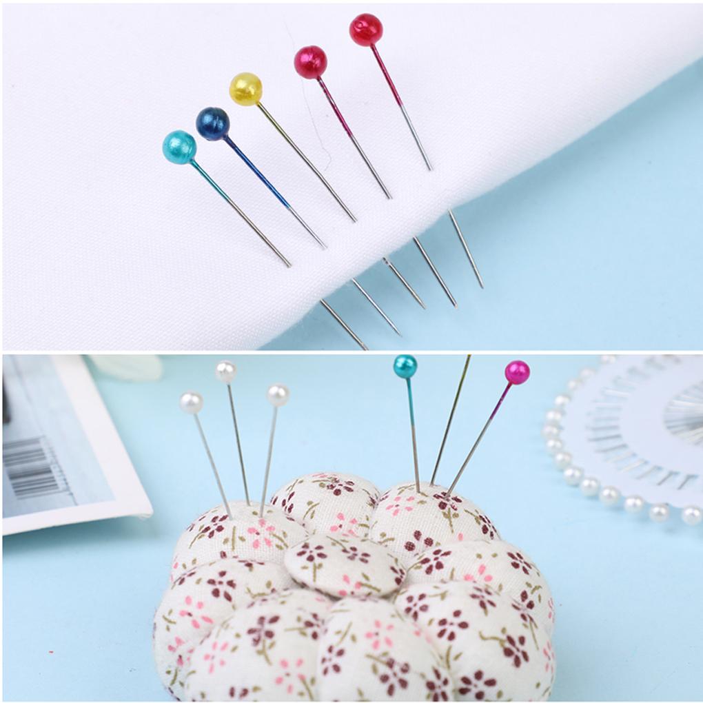 40 Pieces Sewing Pins with Ball Heads Mini Quilting Stitching Fabric Jewelry Making Needles DIY Projects Accessories