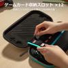 Hard Case for Nintendo Switch 2 by Slim Case for Switch 2 Portable Carrying Hard Holds 12 Game Accessory Neon Blue Tomtoc, 2025, Model, Case,