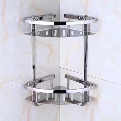 XuanYong 304 Stainless Steel No-Drill Bathroom Corner Shelf