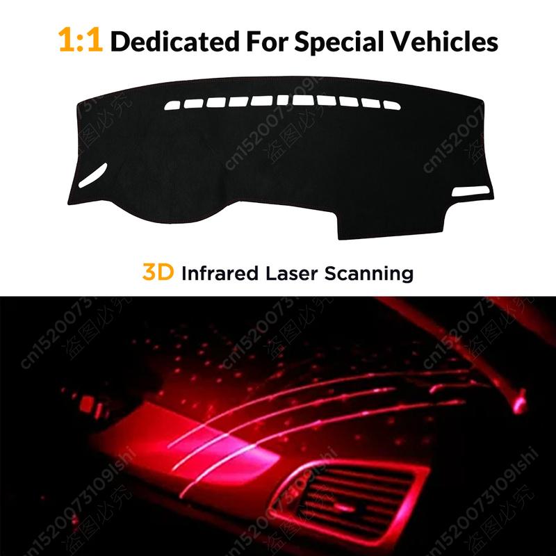 Car Dashboard Cover For Volkswagen VW Golf 7 MK7 2013 2014 2015 2016 2017 2018 Dash Mat Anti-UV Carpets Car Accessories