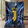 Juventus FC Theme blanket Soft Flannel Blanket Plush Throw Blanket Cozy Sofa Bed Blanket for Home Decor