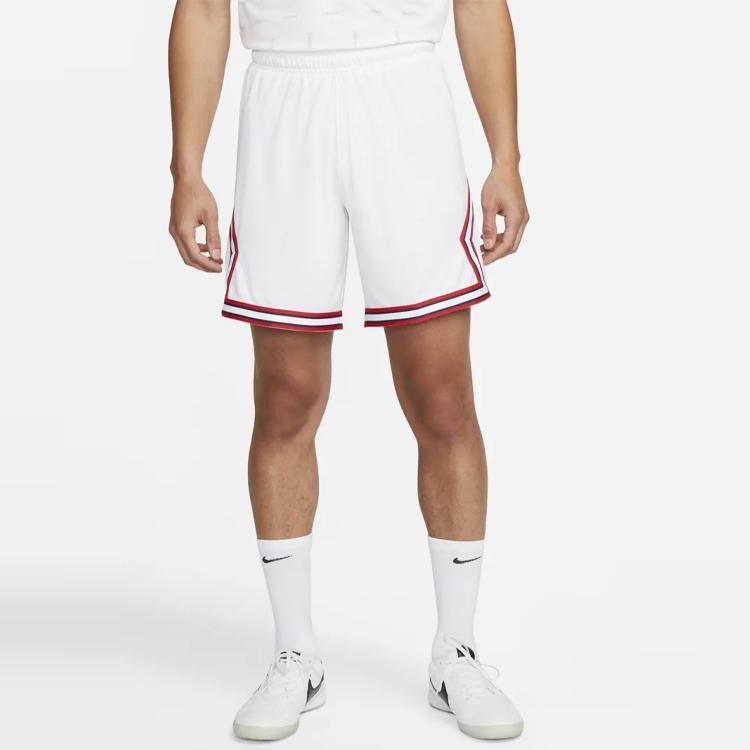 Jordan Paris Saint-Germain al patrulea kit ediție pentru fani, pantaloni scurți de fotbal, respirabili, pentru bărbați, alb DH7473-100