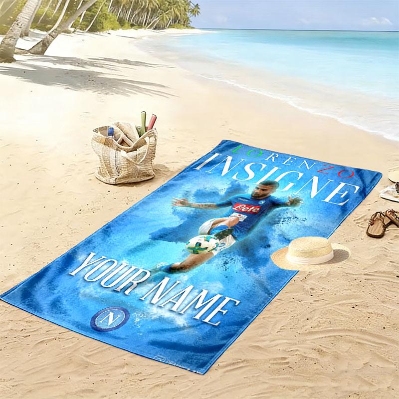 Custom Ssc Print Beach Towel, Large Soft Quick Dry Towel for Beach Camping Swimming