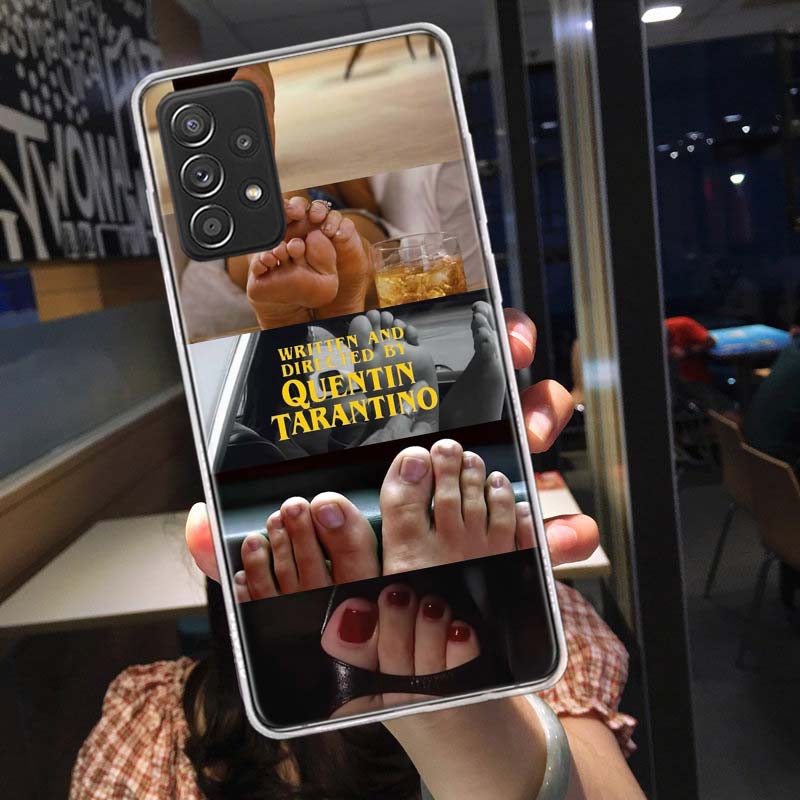 Written And Directed By Quentin Tarantino Phone Case for Samsung A54 A57 A37 A17 A14 A15 A12 A24 A34 A55 A35 A25 A52S A07 A05S A