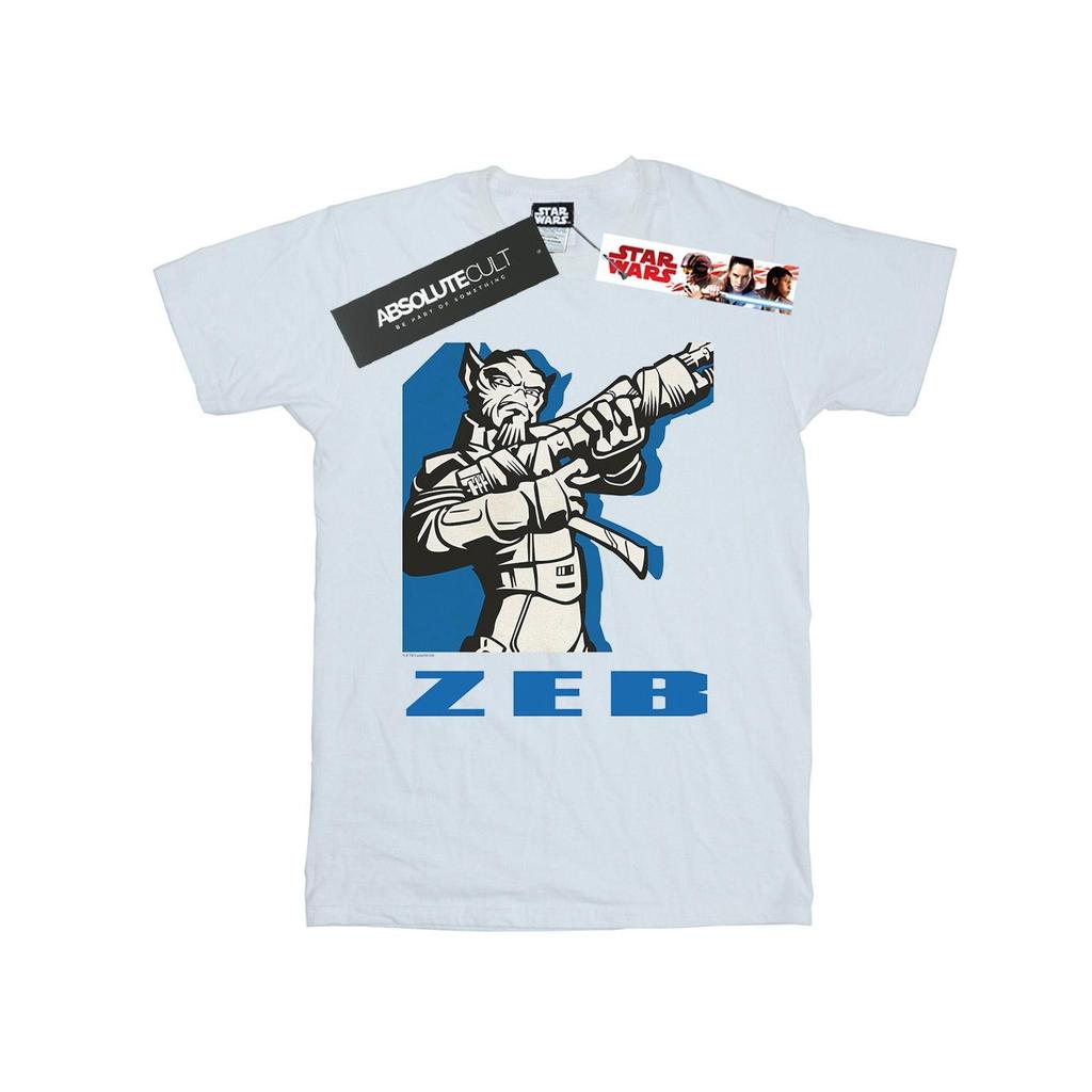 STAR WARS Mens Rebels Zeb T-Shirt