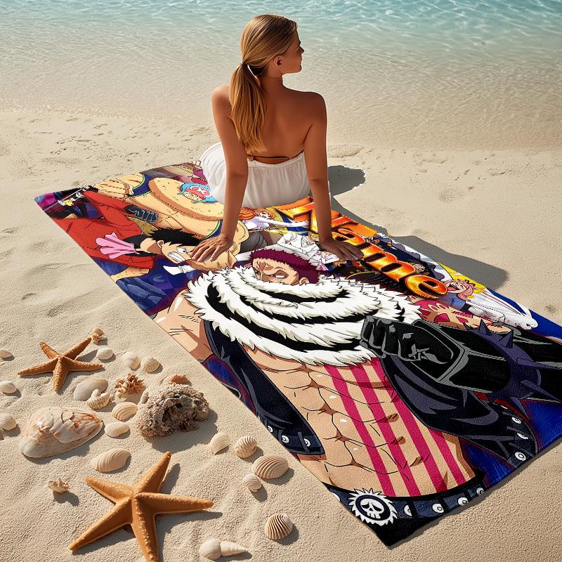 Custom Name Adventure Quest Stylish printed beach towel,a quick-drying, absorbent mat suitable for the beach, pool, gym, and travel fans gift