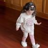 Baby Girl Sweater Bottom Set Spring and Autumn Children's Clothing Children's Clothing Autumn Baby Clothes Girls' Sweater
