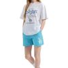 MLB Casual Shorts Unisex Blue Moderate 3ASMB0243-07ABS