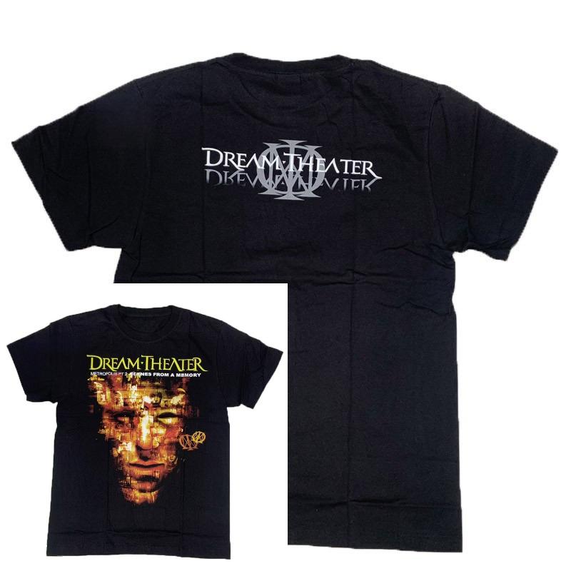 DREAM THEATER Metropolis  AvantGarde Metal Rock Taiwanese Design Printed Black TShirt XL