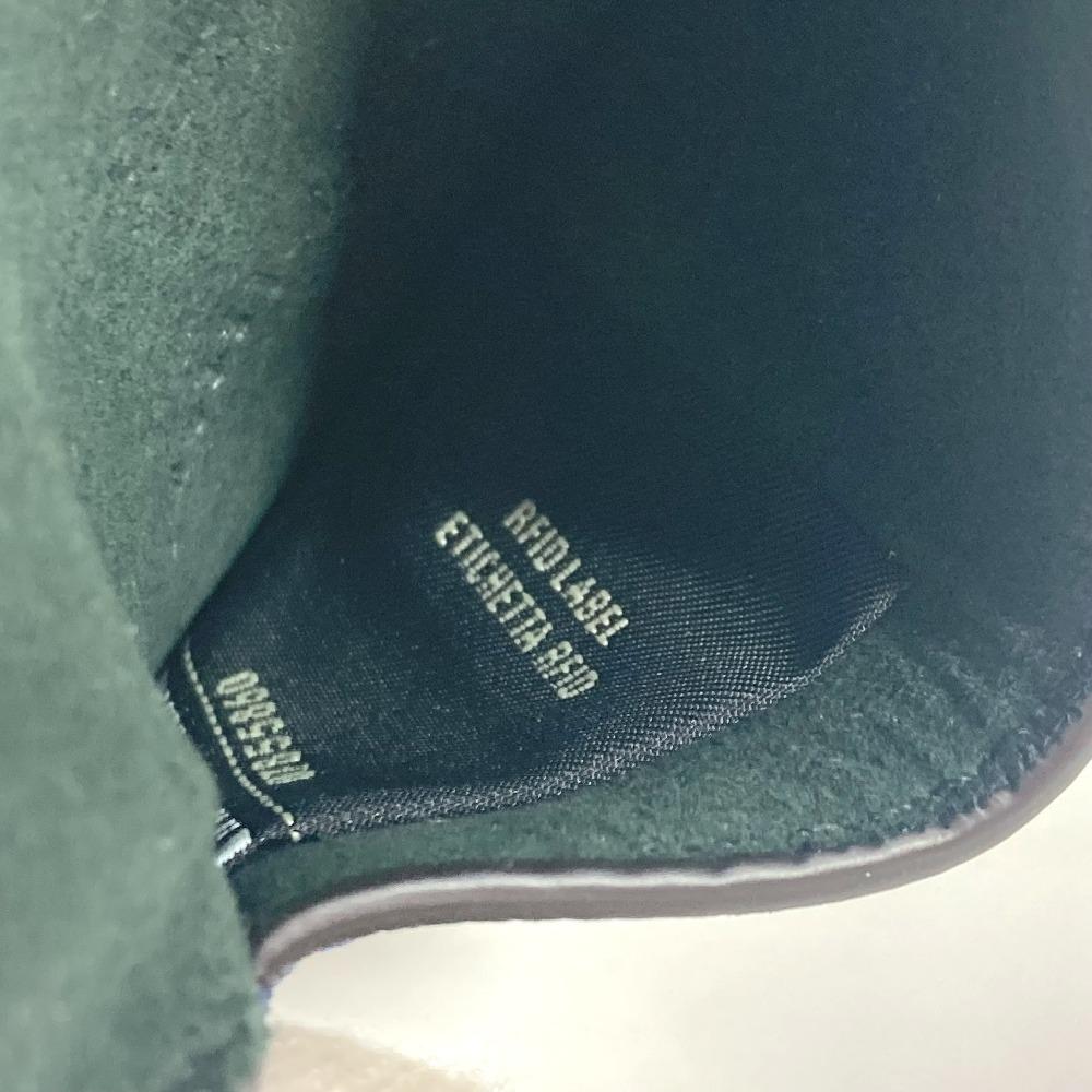 FENDI Bucket type Bag type Key Ring Key Holder Bag Charm charm Leather Navy