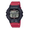 CASIO Sports Gear Digital Men's Watch with 60 Lap Memory Function WS-1400H-4AV Overseas Model Black X Red