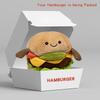 15cm Cute Cartoon Hamburger Taco Plush Toy Kids Creative Emotion Plush Toy Soft Fluffy Stuffed Doll Kids Birthday Holiday Gifts