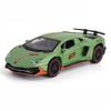 1:32 Lambor Aventador SVJ LP780-4 Sports Car Model Toy Diecast Metal Scissor Doors Opened Simulation Sound Light Hobby Gifts