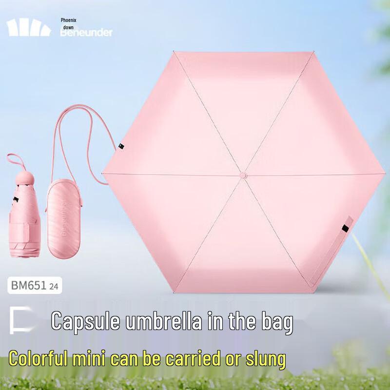 Beneunder Capsule Series Women s Five-Fold UV Sun Umbrella