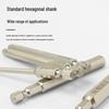 Electroplated Anti-Rust Hex Bit Set, S2 Steel, Extended Pneumatic Air Driver, Hex Socket Screwdriver.