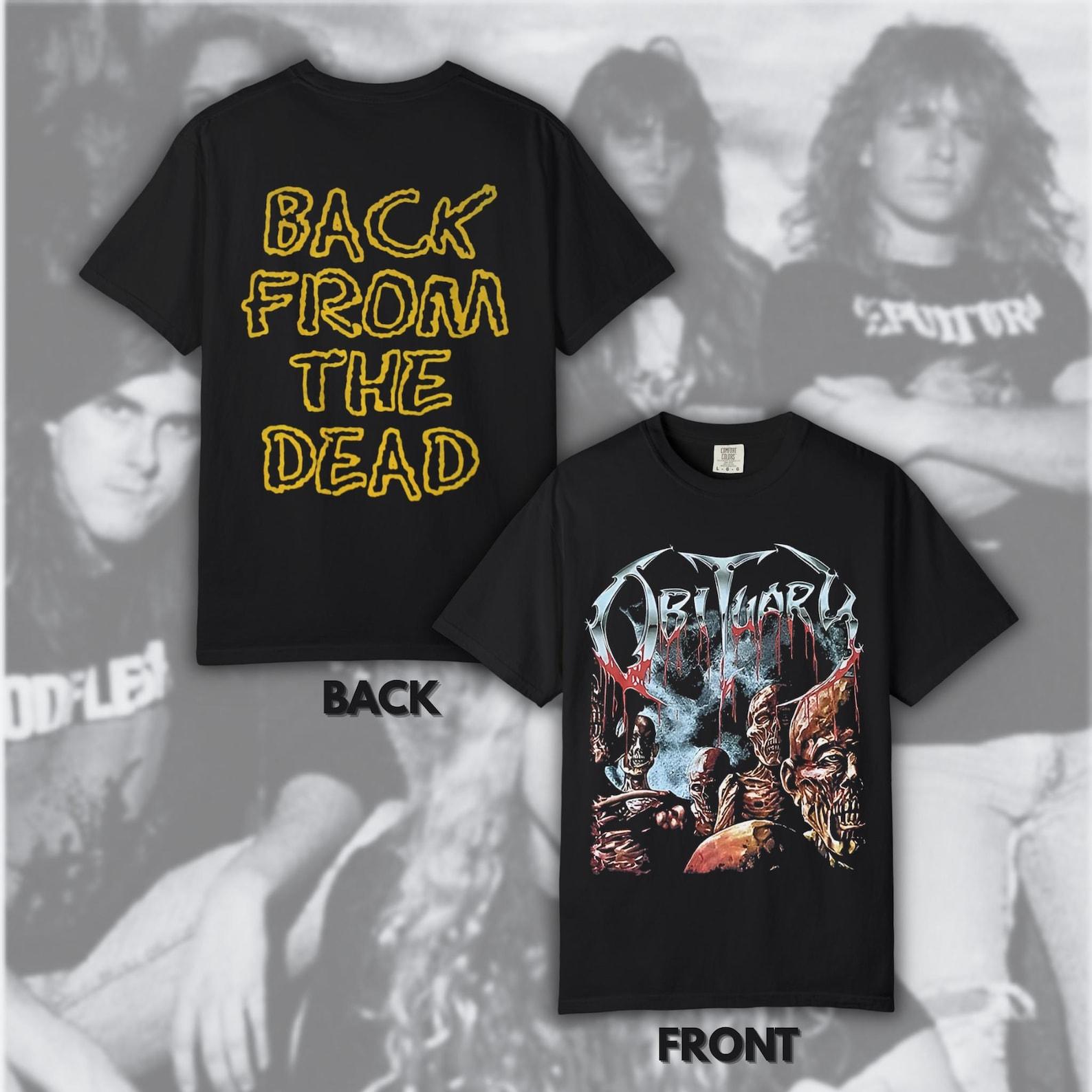 Obituary - Back From The Dead | Size- S, M, L, XL, 2-4 XL L
