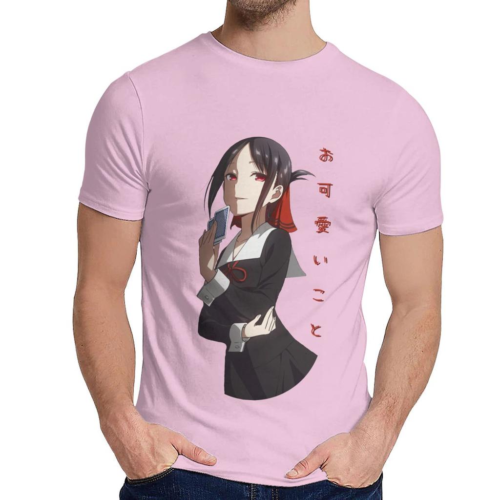 Miękki Cienki Kaguya Okawaii Koto Koszulka Anime Kaguya Sama Miłość To Wojna Shinomiya Kaguya Krótka