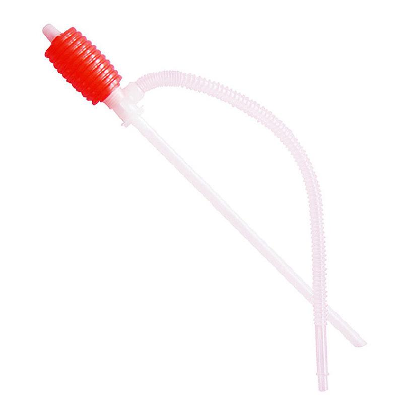 Car Truck Fuel Oil Gasoline Diesel Transfer Sucker Hand Pump Manual Siphon Suction Water Chemical Liquid Pump Universal Car Tool