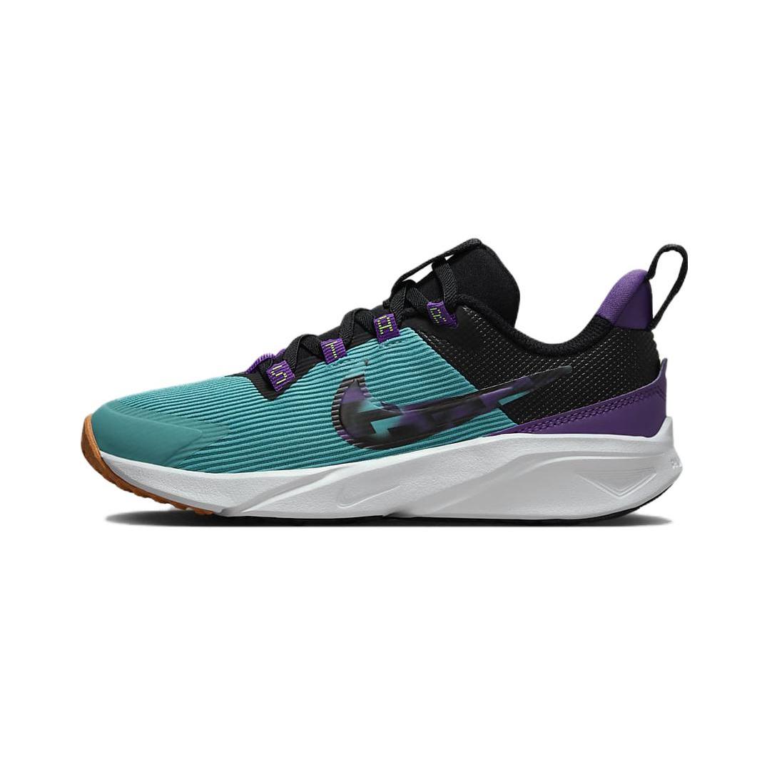 

Nike Star Runner 4 SE Abrasion Resistant Low top Kids Running Shoes Blue Purple Children Aged 3 7 Years Old FJ1806-300 29.5