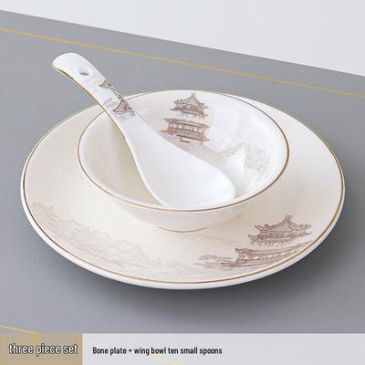 New Chinese Style Luxury Tableware Set