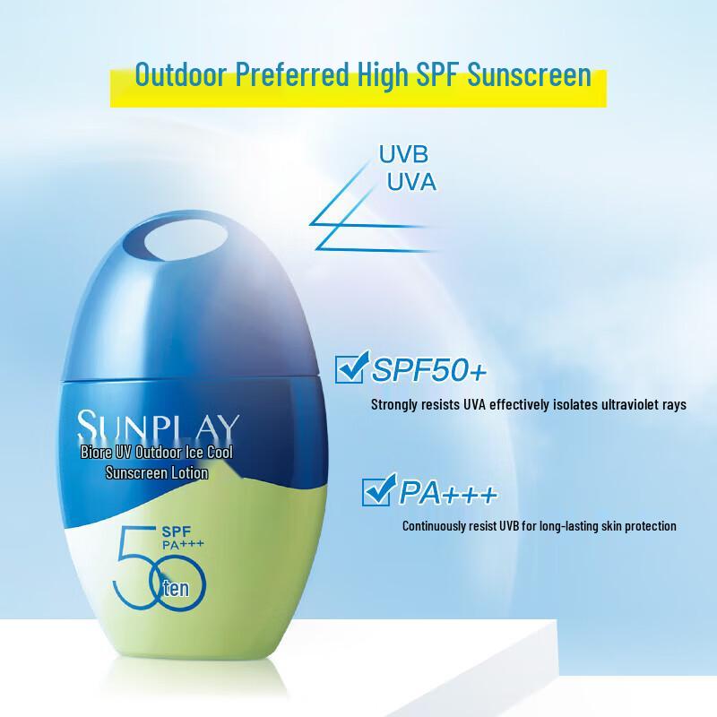 Mentholatum Sunplay Outdoor High Protection Cooling Sunscreen 50g
