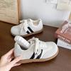 Retro Women's New Autumn Fashion Versatile Casual Little White Shoes Round Head Board Shoes Tide