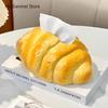 Bullhorn Bun Ceramic Tissue Boxes Living Room Household Paper Box High-value Tissue Storage Box Home Decoraction Luxury Boxes