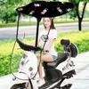 Electric Scooter Rain and Sun Shade Canopy