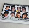 Stray Kids 2026–2027 Desk Calendar – Double-Sided Photobook Style (Random Images)