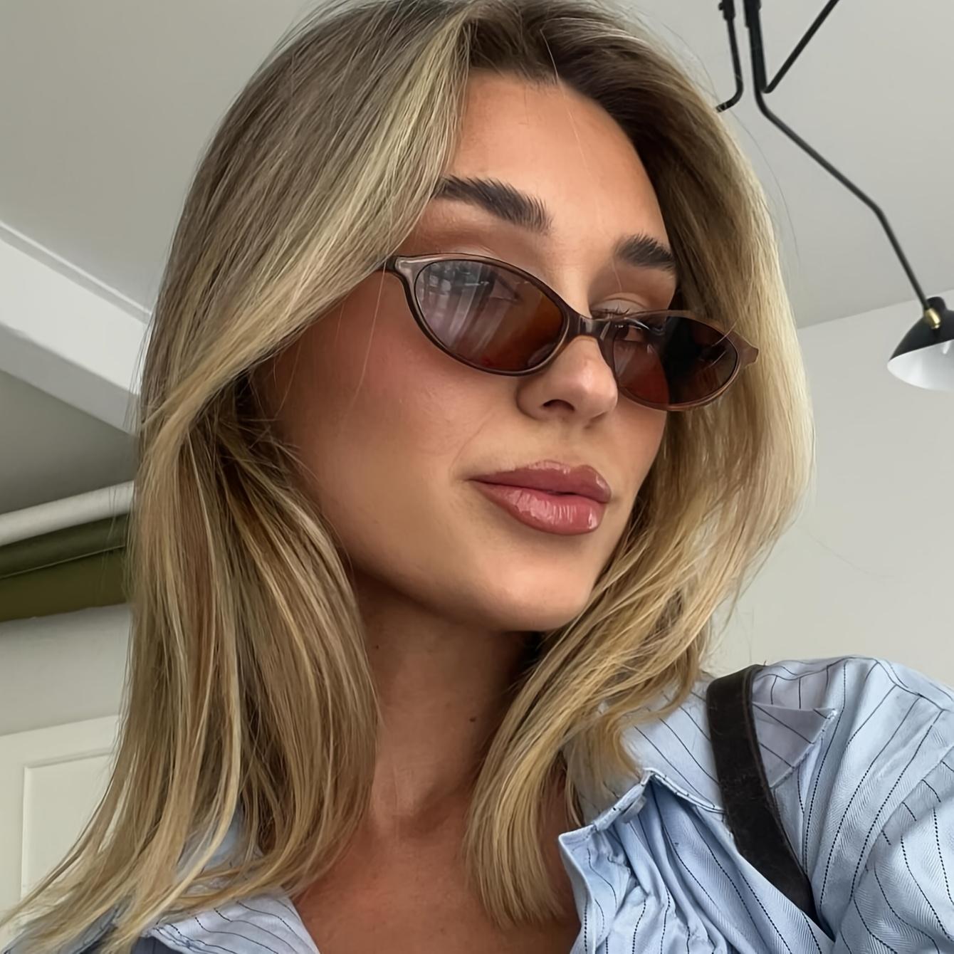 

Винтажные очки «кошачий глаз» овальной формы для женщин. Идеально подходят для повседневных или стильных нарядов. Модные очки. дубильная кора