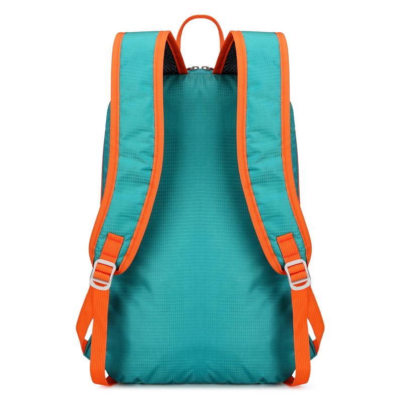 Nylon Cloth Backpack Sports And Leisure Hiking Bag Lightweight And Foldable Outdoor Backpack