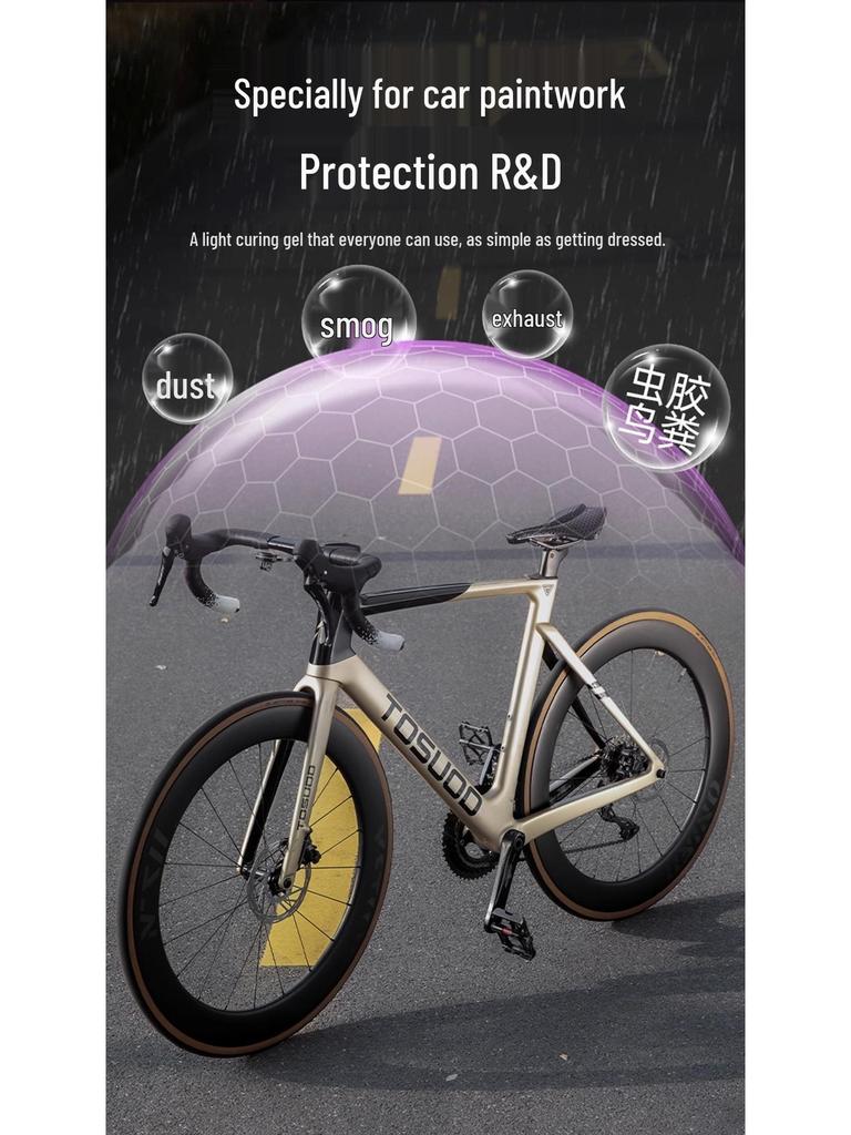 TOSUOD Bike Tire & Body Coating Agent for Mountain & Road Bike Maintenance