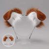 Furry Gothic Headband Animal Lolita Ears Headwear Practical Cosplay Headband  Children