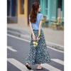 Elegant Floral Knit Two-Piece Skirt Set