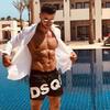 Herren Sommer Atmungsaktive DSQ2 Strand- & Sporthose
