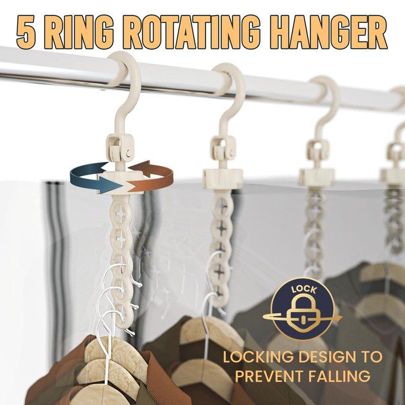 TAILI Hanging Vacuum Storage Bags 4pcs Space Saver Bags Clear Vacuum Sealer Bag for Clothing Suits and Jackets Closet Organizers