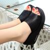 Sandals Women Wear Thick-soled Waterproof Platform Slippers Summer High-heeled Slope Heel Female Fishmouth Slippers
