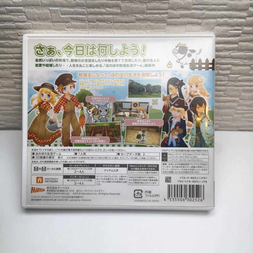 Story of Trio of Towns 3DS Seasons -