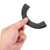 uxcell 4pcs Foam Speaker Edge Surround Rings 75x118mm with Punch Holes for Subwoofer Speaker Repair or Replacement Black 4.5" (IDxOD) DIY, Parts,