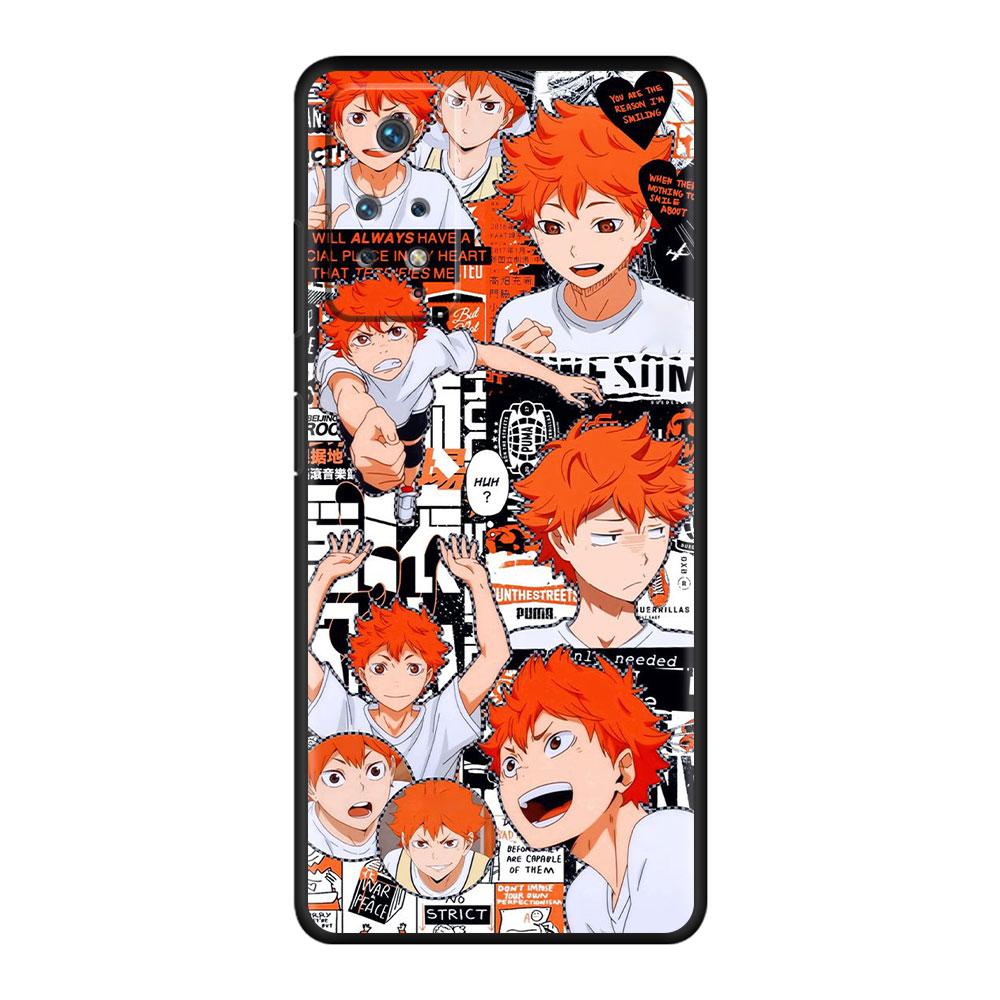 

Для Redmi Note 9A 10 9 8 9S 7 9T 9C K40 11 Pro K40S K50 8T Armor Para Celular Funda Haikyuu Волейбол Аниме Redmi K50