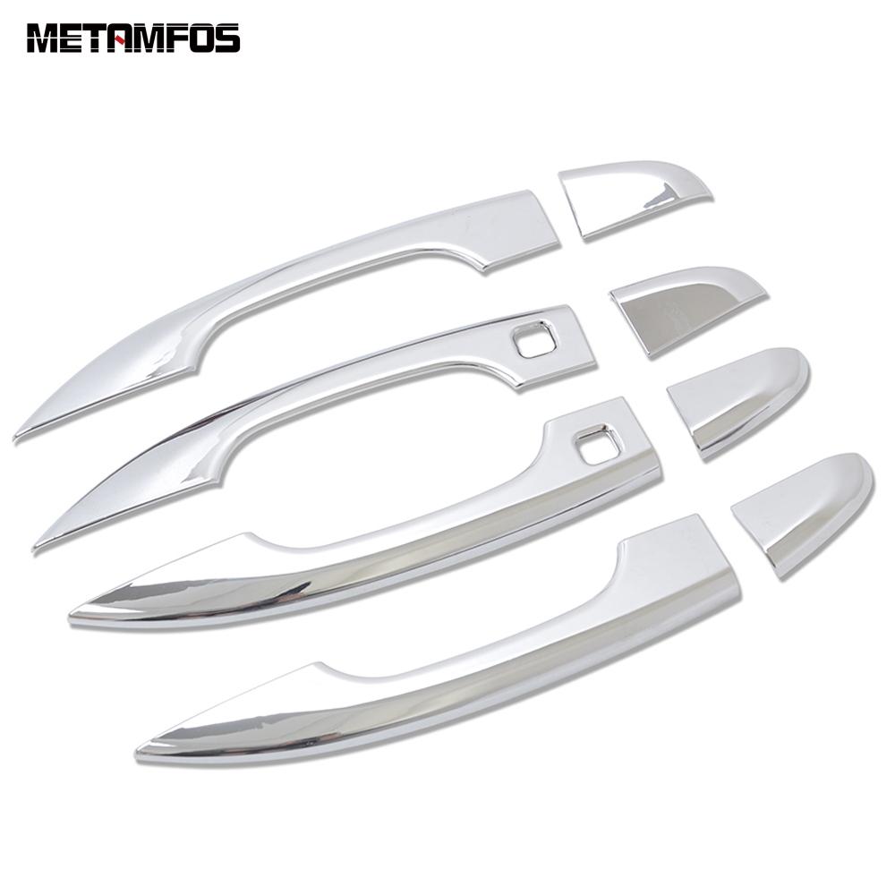 For Honda Accord 2018-   Chrome Outer Door Handle Bowl Cover Trim Protection Cap Exterior Accessories Car Styling