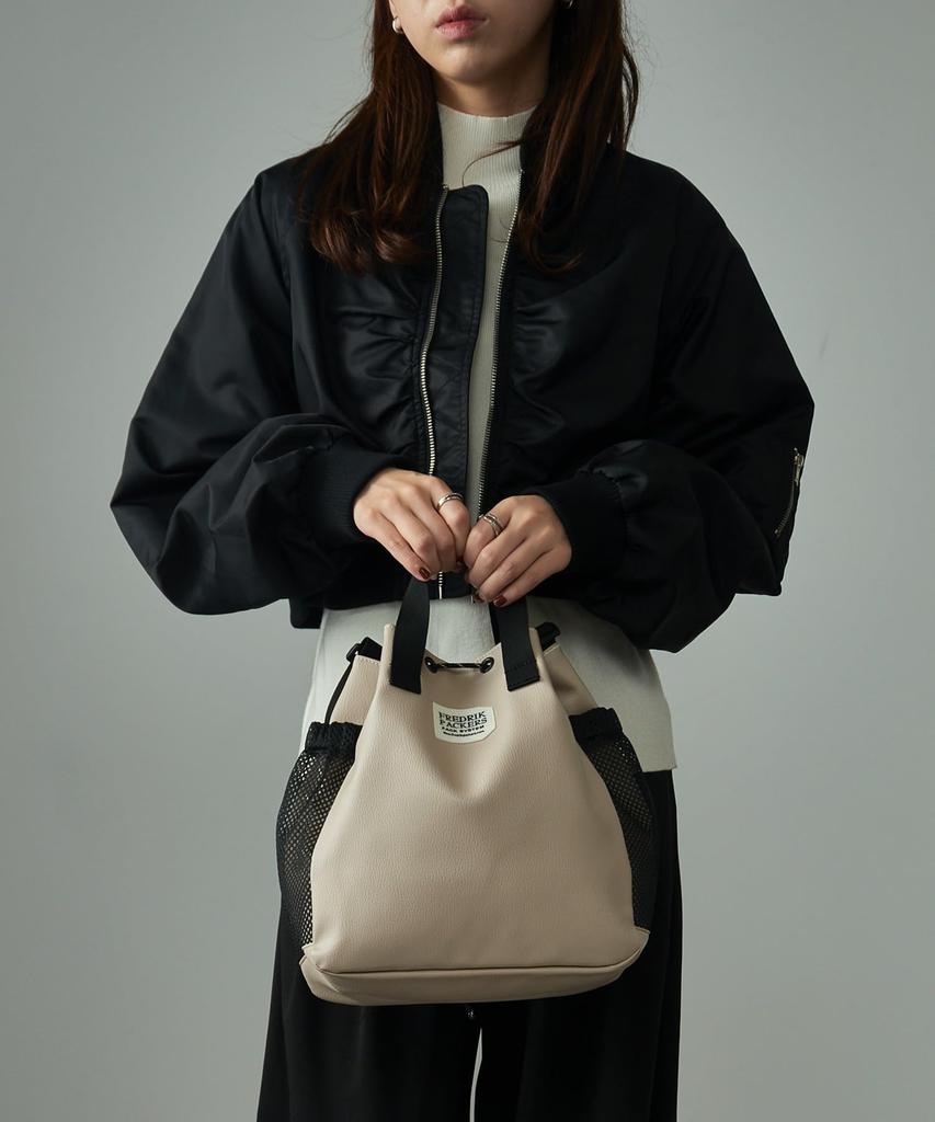 Fredrick Packers Bloom ECO Leather Shoulder Bag, Eco Leather Tote Bag, Simple Solid Color, Women's, Free Size (BGE), 221300844BGEFREE (EC Exclusive).