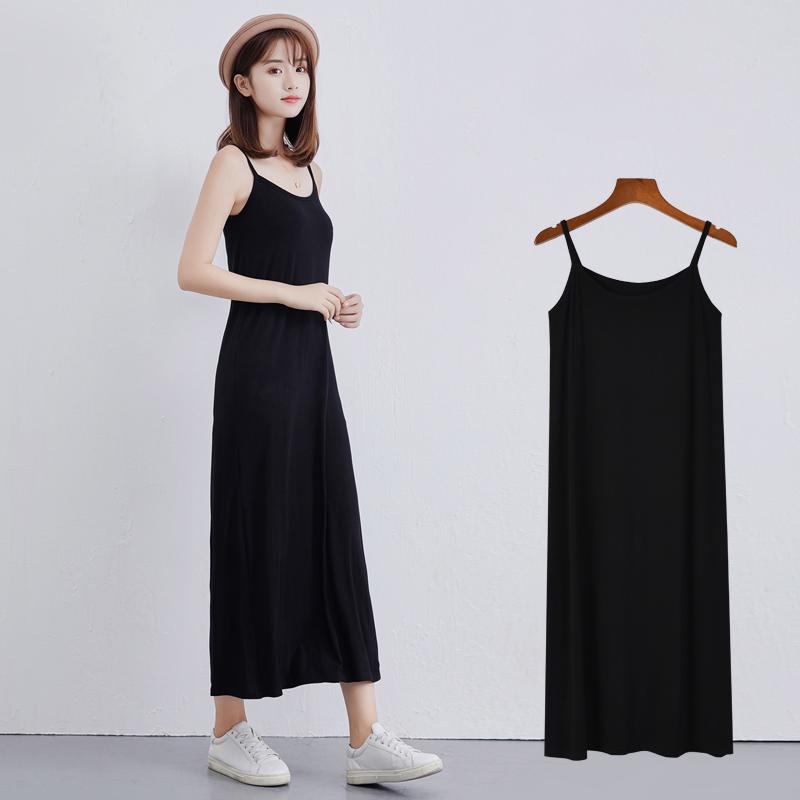 

Повседневное женское платье без рукавов, длинное макси, вечернее, сарафан, плюс топы XL чёрный