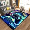 3D Gaming Rug, Retro Controller Carpet Large Area Rug, Soft Durable Floor Mat for Living Room Bedroom Game Room Decor