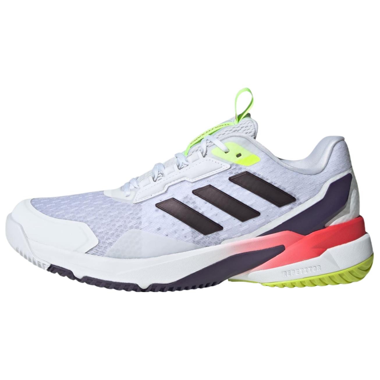 

Adidas Crazyflight 6 Indoor Белые Аврора Металлик Унисекс Кроссовки Облачно-Белые Полупрозрачно-Красные HQ4685 42⅔