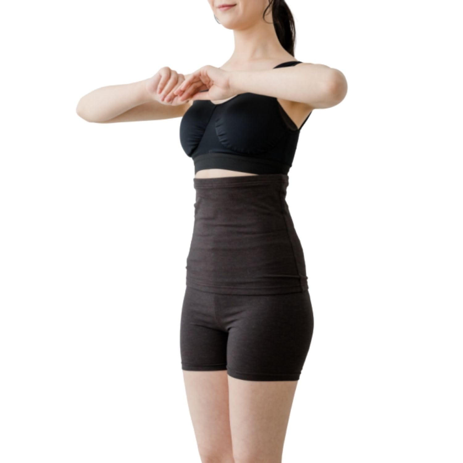 

TERA BEAUTY Belly Band sizes TB005 in L-LL (2 available) (Made Japan) чёрный