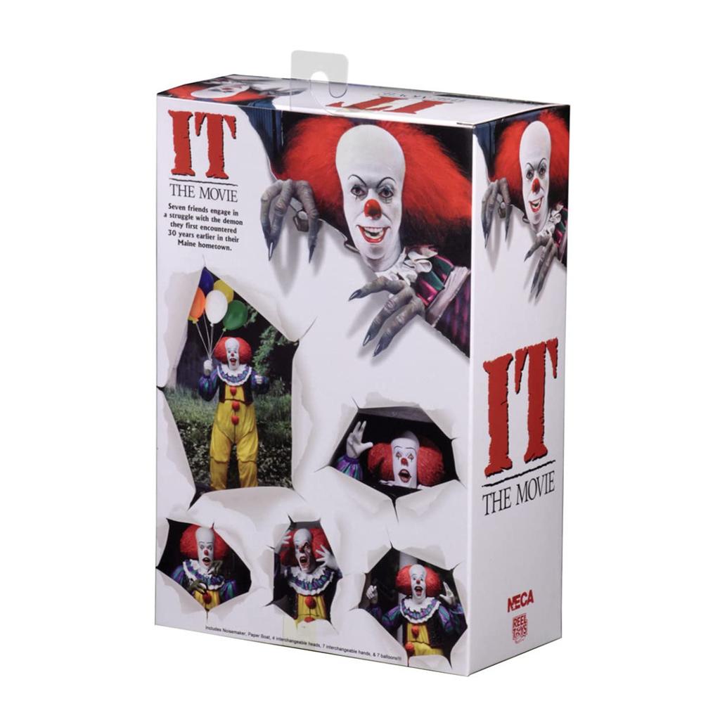NECA Entertainment Collectibles IT Pennywise 1990 Action Figure (National Association) 7"