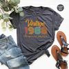 38th Birthday Shirt, Vintage T Shirt, Vintage 1988 Shirt, 38th Birthday Gift for Women, 38th Birthday Shirt Men, Retro Shirt, Vintage Shirts