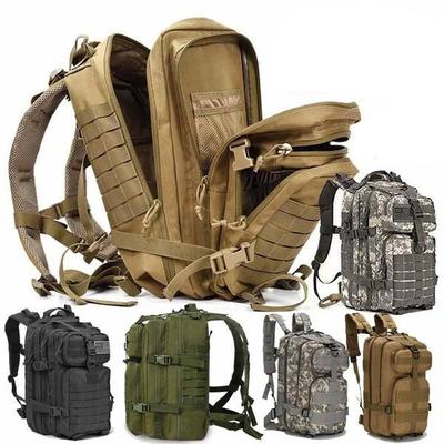 9 Χρώματα 1000D Nylon Men Army Military Tactical Μεγάλο σακίδιο πλάτης Αδιάβροχο Αθλητικό Υπαίθριο Πεζοπορία Κάμπινγκ Κυνήγι Τρισδιάστατες τσάντες σακιδίου για άνδρες
